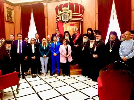 بطريركية القدس تستقبل الرئيس القبرصي لمناقشة التحديات التي تواجه المسيحيين في الأرض المقدسة